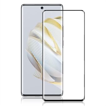 AMORUS For Huawei nova 10 4G herdet glassfilm 3D buede kanter Anti-eksplosjon hellim fullskjermbeskytter Edge - svart