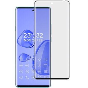 IMAK For TCL 20 Pro 5G AGC Glass Skjermbeskytter Sidelim 3D Buet Ultra Clear Full Cover Screen Film