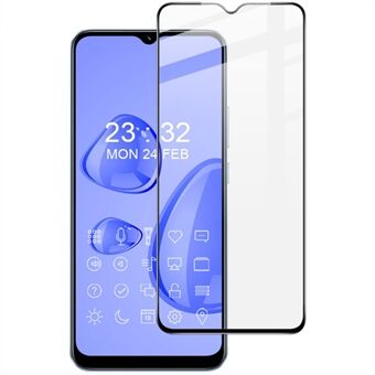 IMAK Pro+ Series for Realme C30 4G / V20 5G herdet glass fullskjermbeskytter Anti- Scratch full lim HD klar film