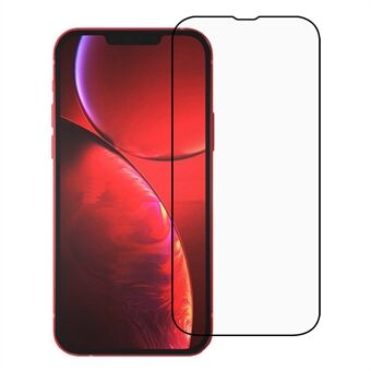 For iPhone 14 Pro Max 6,7 tommer 9D Silke Print HD Full Dekning Anti-slitasje Herdet glass Full Lim Beskyttelsesfilm