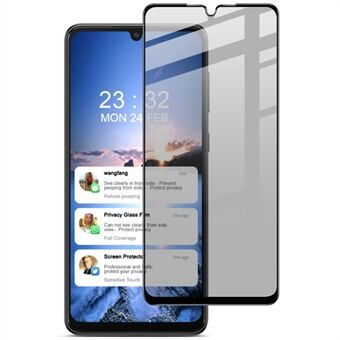 IMAK For Samsung Galaxy A33 5G Anti Spy herdet glassfilm heldekkende skjermbeskytter full lim sensitiv berøringsfilm