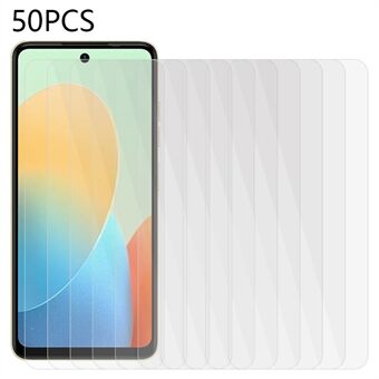 50 stk. for TECNO Spark Go 2024 4G / Spark 20C / Spark 20 skjermbeskytter antiripe herdet glassfilm