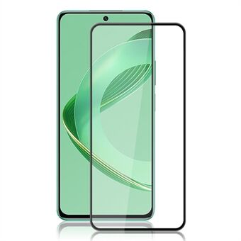 AMORUS Skjermbeskytter i herdet glass med silketrykk for Huawei nova 12 SE 4G / nova 11 SE - Svart