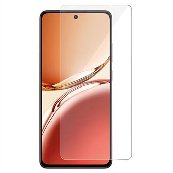 AMORUS For Oppo Reno12 F 5G Skjermbeskytter Høy Aluminiums-Silisiumglass 2.5D Klar Film