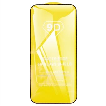 For iPhone 16 Pro Max Skjermbeskytter 9D Side Lim Full Dekning Herdet Glass Film