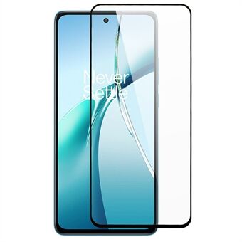 For OnePlus Nord CE4 Lite 5G Fullskjermbeskytter Herdet Glass Full Lim Silketrykk Skjermfilm