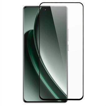 For Realme GT 6 5G Fullskjermsbeskytter, herdet glass, full lim, silketrykk skjermfilm