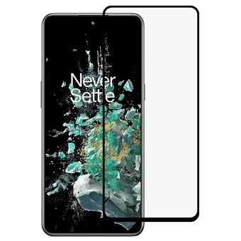 For OnePlus ACE Pro 5G Anti-eksplosjon 9D herdet glassfilm, høygjennomsiktig silkeutskrift heldekkende sidelim skjermbeskytter