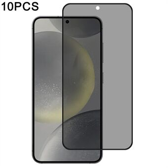 10 stk/pakke for Samsung Galaxy S24+ skjermbeskytter 28-graders anti-spion 2,5D silketrykkfilm