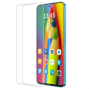 ENKAY HAT PRINCE 2 stk for Samsung Galaxy M35 5G / A35 5G skjermbeskytter høy aluminium-silikonglassfilm