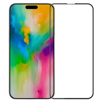 PINWUYO JK 3D Herdet Glass Film Serie-2 for iPhone 16 Pro Max Skjermbeskytter HD Klar Anti-Ripe