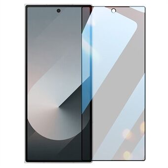 RURIHAI for Samsung Galaxy Z Fold6 5G Anti-spion Fullskjermsbeskytter Høyaluminium-silikonglass