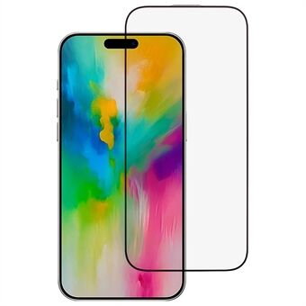 X-LEVEL For iPhone 16 Pro Fullskjermsbeskytter 2.5D HD Klar Antirefleks Herdet Glassfilm