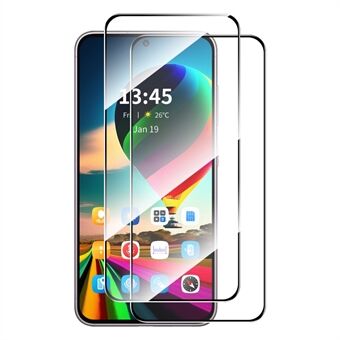 ENKAY HAT PRINCE 2 stk for Samsung Galaxy M55 5G / F55 5G / C55 5G Skjermbeskytter 0.26mm 2.5D Høy Aluminium-Silisium Glass Film