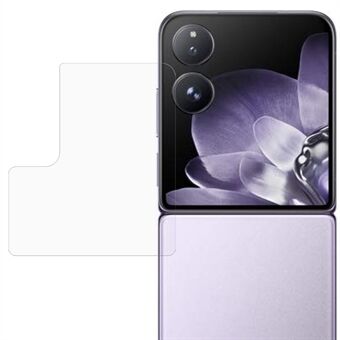 For Xiaomi Mix Flip 5G Herdet Glass Bakre Skjermfilm 0,3mm Anti-Knusefilm