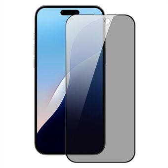 DUX DUCIS For iPhone 16 Pro Tempered Glass Film Anti-Spy 2.5D Ultra-Tynn Skjermbeskytter