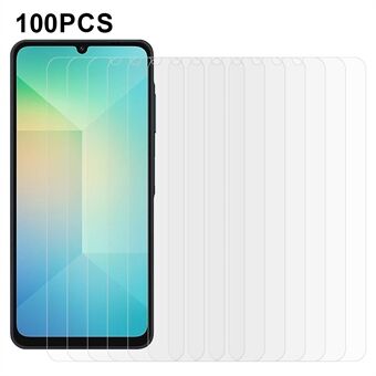 100STK til Samsung Galaxy A06 Skjermbeskytter Anti-ripe Herdet Glassfilm