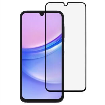 For Samsung Galaxy A16 Herdet Glass Skjermbeskytter Full Lim Silketrykk Skjermfilm