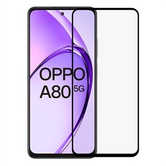 RURIHAI For Oppo A80 5G Skjermbeskytter Sekundær Herding Høy Aluminium-Silikonglass Film