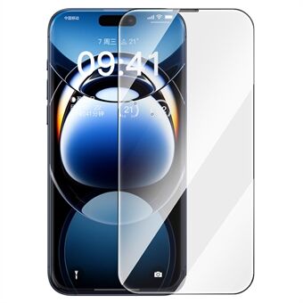 BASEUS Corning Series for iPhone 16 Pro Max HD Fullskjermsbeskytter Corning Gorilla Glass Film (med støvfilter)