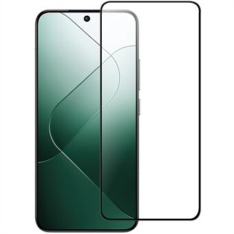 For Xiaomi 14T / 14T Pro AGC Glas Skjermbeskytter Full Lim Svart Kant Skjermfilm