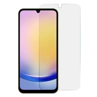 For Samsung Galaxy A16 Høykvalitets Aluminiums-Silikon Glass Skjermbeskytter 2.5D Buekant