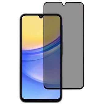 For Samsung Galaxy A16 Anti-Spy Skjermbeskytter Silketrykk Høyaluminium-silikonglassfilm