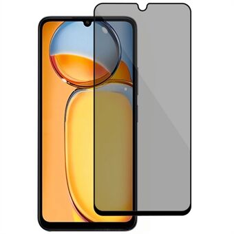 For Xiaomi Redmi 13C5G / 13C 4G / 13R 5G / Poco C65 4G / Poco M6 5G Anti-Spion skjermbeskytter Høy Aluminium-Silikonglass Film