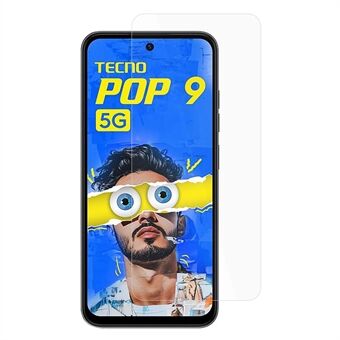 For TECNO Pop 9 5G Skjermbeskytter 0,3 mm Ultra-Klar Herdet Glassfilm