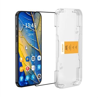 For Motorola Moto G55 5G ENKAY HAT PRINCE Beskyttelsesfilm HD Klar 9H Ripebestandig Skjermbeskytter - Transparent