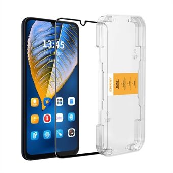 For Samsung Galaxy A06 ENKAY HAT PRINCE Beskyttelsesfilm HD Klar 9H Ripesikker Skjermbeskytter - Transparent