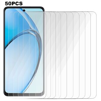 Kjøp i bulk 50 stk for Oppo A60 5G Skjermbeskytter Ultra Klar Full Lim Herdet Glassfilm