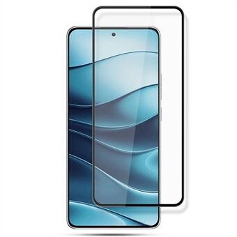 MOCOLO For Xiaomi Redmi Note 14 5G Skjermbeskytter Anti-Knusesilketrykk Herdet Glassfilm - Svart