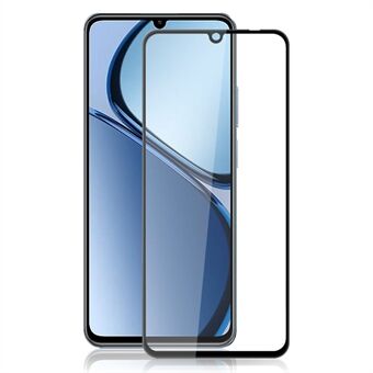 AMORUS For Realme C61 4G / C63 4G Skjermbeskytter Anti-Knus Herdet Glassfilm - Svart