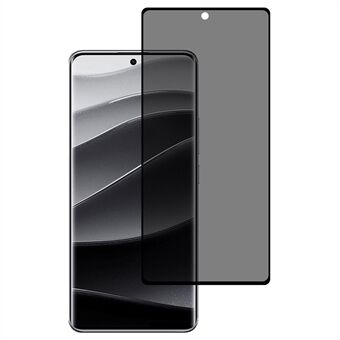 For Xiaomi Redmi Note 14 Pro+ 5G / Note 13 Pro+ 5G Skjermbeskytter Anti-Spion Herdet Glassfilm Side Lim Buet Kant