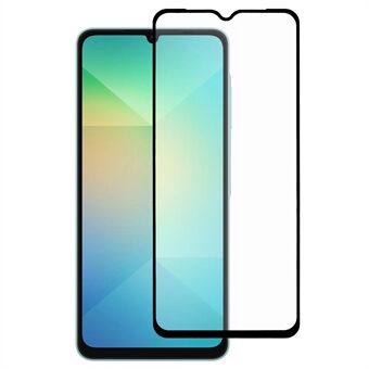 For Samsung Galaxy A16 5G / A16 4G Fullskjermsbeskytter 9D Side-lim Herdet Glassfilm