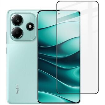 IMAK Pro+ Series For Xiaomi Redmi Note 14 5G Herdet Glass Fullskjermsbeskytter Følsom Berøringsfilm