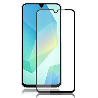 AMORUS For Samsung Galaxy A16 5G / A16 4G Skjermbeskytter Anti-Knus Herdet Glassfilm - Svart