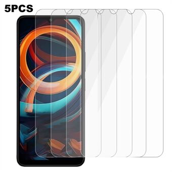 5 stk For Xiaomi Redmi A3 Pro 4G Skjermbeskytter 0,3mm 2.5D Herdet Glass Klar Film