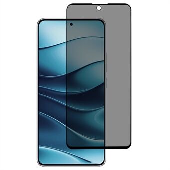 For Xiaomi Redmi Note 14 5G Anti-Spy Skjermbeskytter Høyaluminium-silikonglassfilm