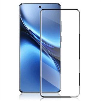 AMORUS For vivo X200 Pro 5G Skjermbeskytter 3D Buet Herdet Glassfilm