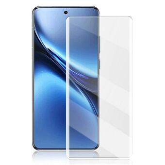 MOCOLO For vivo X200 Pro 5G Skjermbeskytter Herdet Glass UV Flytende Film 3D Buet Full Dekning