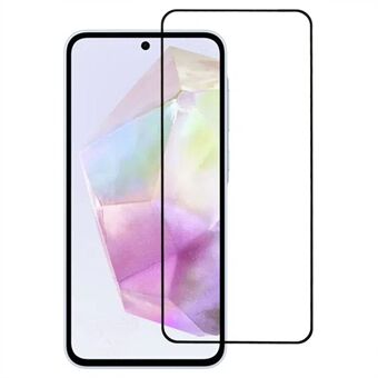 For Samsung Galaxy A36 5G Skjermbeskytter Full Lim Silketrykk Herdet Glassfilm