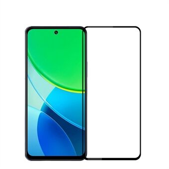 For vivo Y19s 4G PINWUYO JK Series-2 Herdet Glassfilm 9H Full Skjermbeskytter - Svart