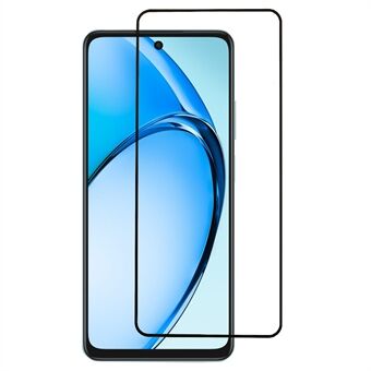 For Oppo A3x 5G Skjermbeskytter Silketrykk Full Lim Herdet Glass Skjermfilm