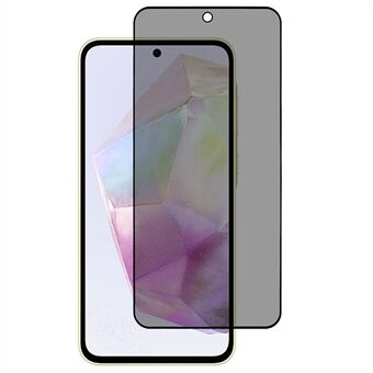 For Samsung Galaxy A36 5G Anti-Peep Full Covering Skjermbeskytter Silketrykk Herdet Glassfilm