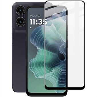 IMAK Pro+ Series For Motorola Moto G35 5G Herdet Glass Fullskjermsbeskytter Følsom Berøringsfilm