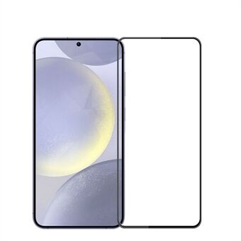 For Samsung Galaxy S25 MOFI 9H 3D Eksplosjonssikker Buet Skjerm Herdet Glassfilm - Svart