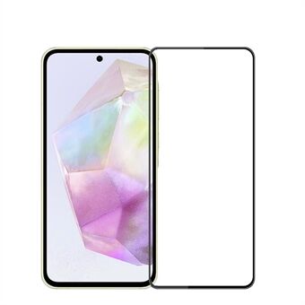 For Samsung Galaxy A36 5G MOFI 9H 3D Eksplosjonsikker Buet Skjerm Herdet Glassfilm - Svart