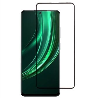 For Realme 13 5G Skjermbeskytter Silketrykk Full Lim Herdet Glass Skjermfilm